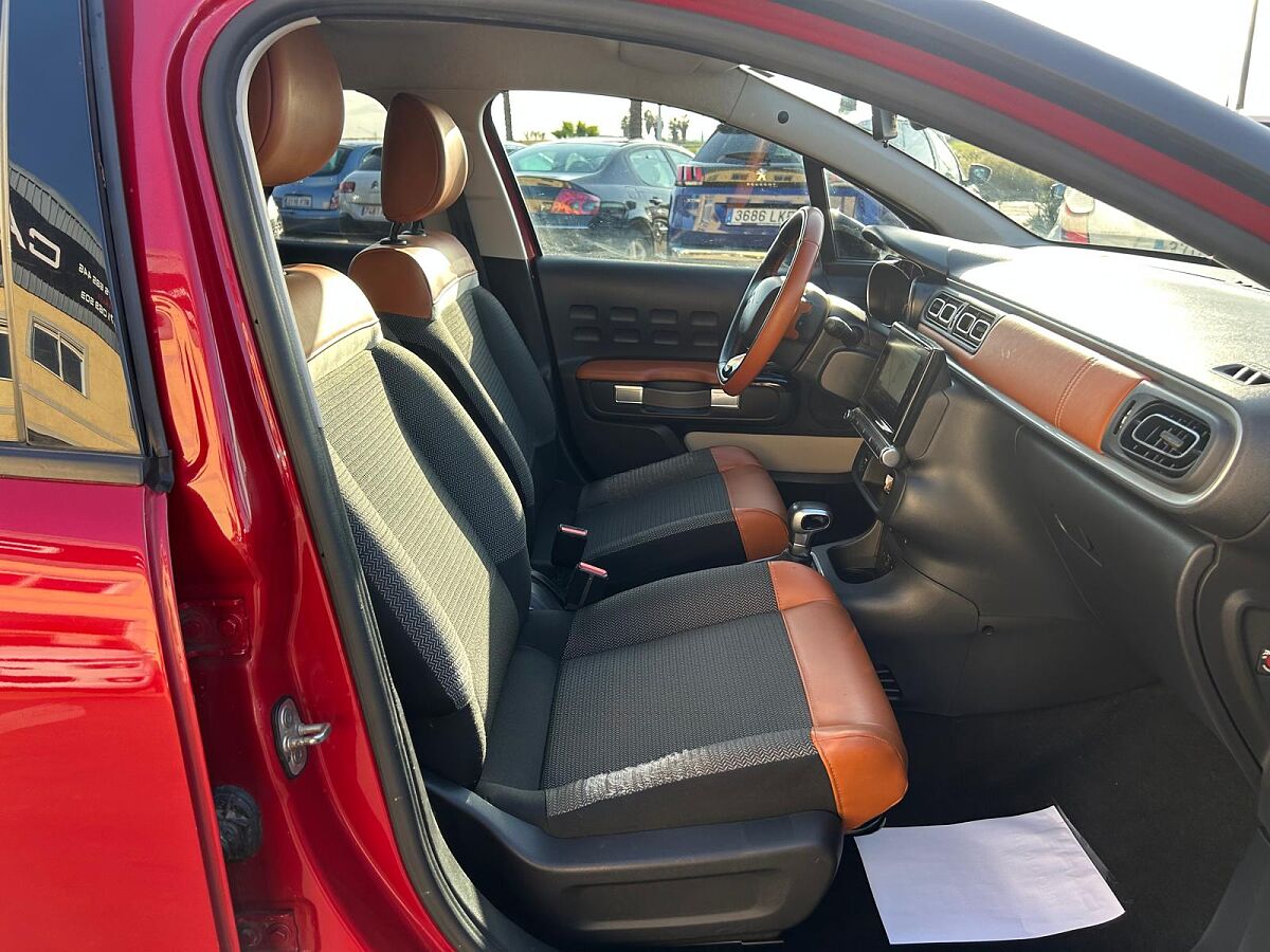 CITROEN C3 SHINE 1.2 E-THP AUTO SPANISH LHD IN SPAIN 69000 MILES SUPERB 2017